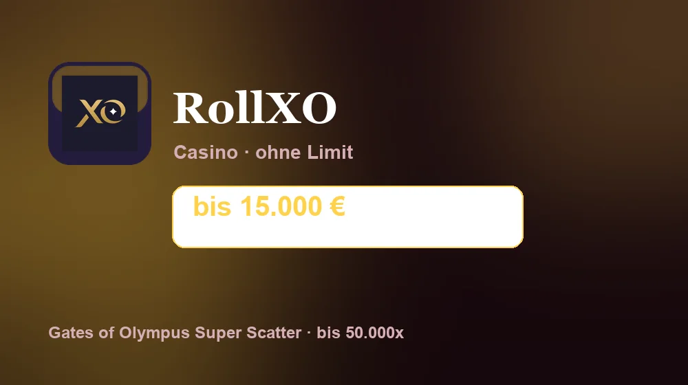 Screenshot von RollXO Casino